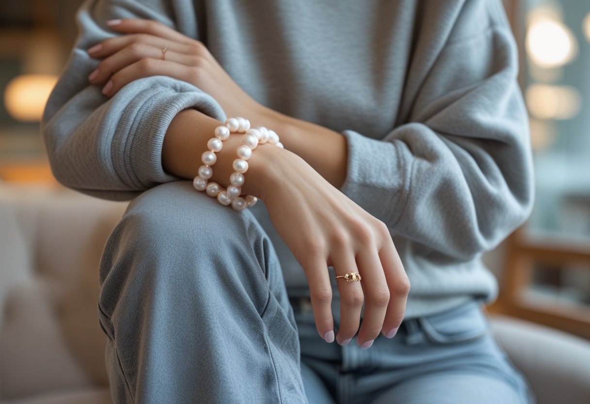 Sådan matcher du din sweatshirt med perlearmbånd til din stil